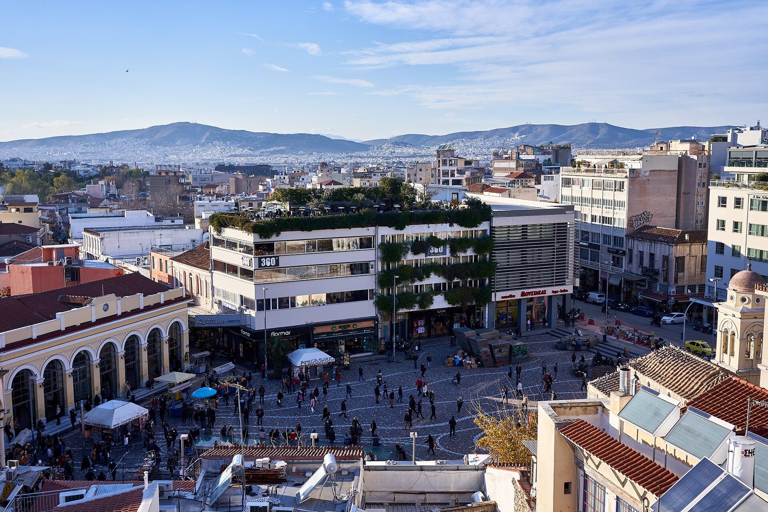 Monastiraki Square in Athens