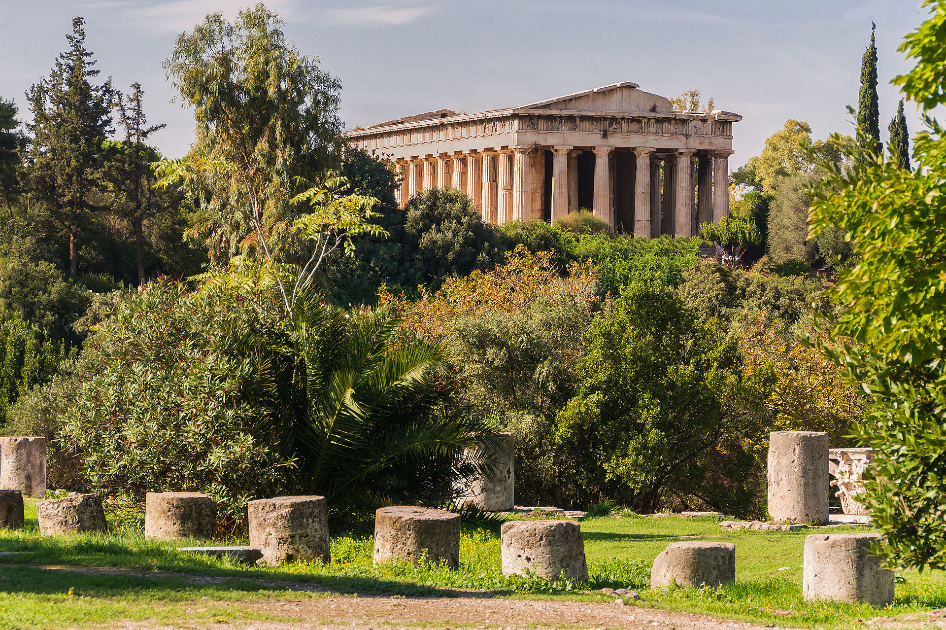 Ancient Agora & Temple of Hephaestus